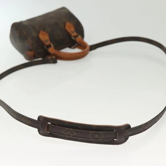 LOUIS VUITTON Monogram Mini Speedy Hand Bag M41534 LV Auth 129715 - Picture 9 of 16